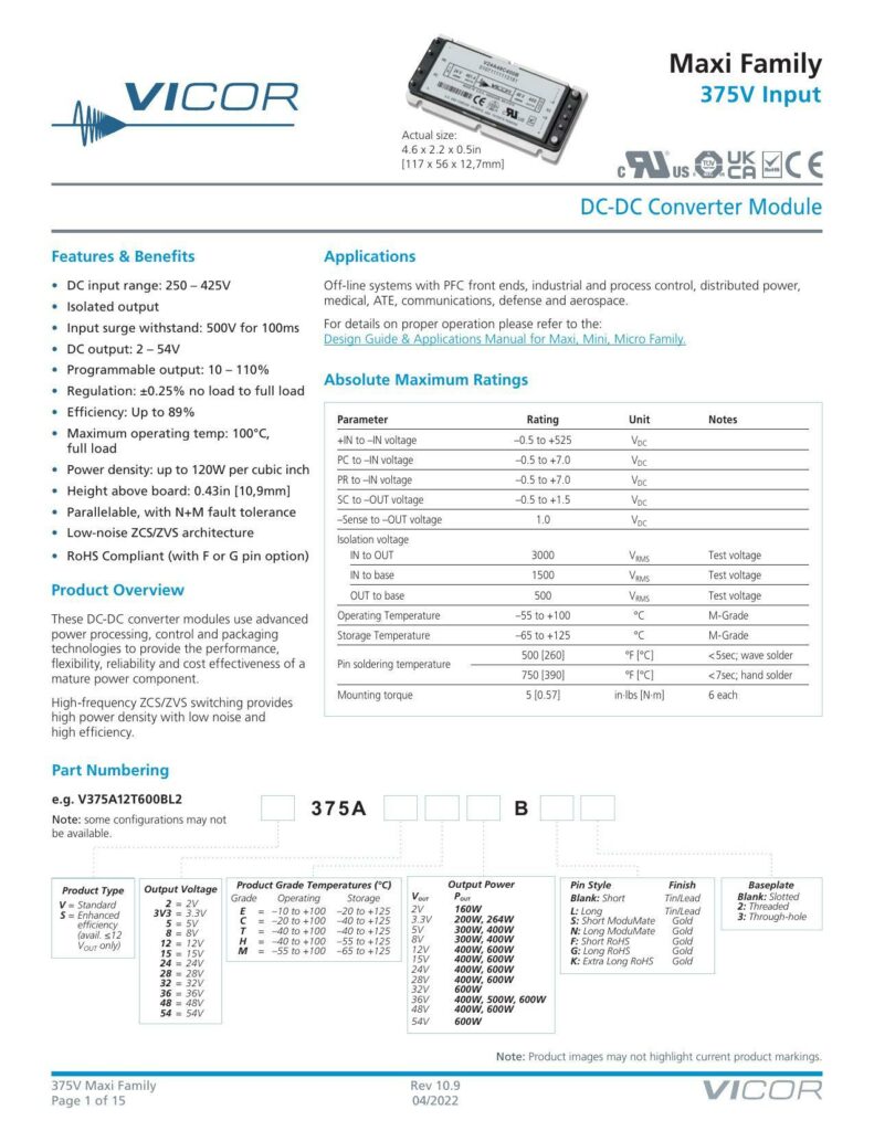 vicor-maxi-family-375v-input-dc-dc-converter-module-datasheet.pdf