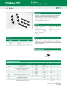 littelfuse-ev-series-1a-sensitive-triacs-datasheet.pdf