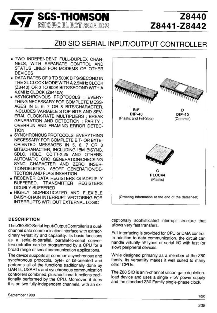 z80-sio-serial-inputoutput-controller-datasheet.pdf
