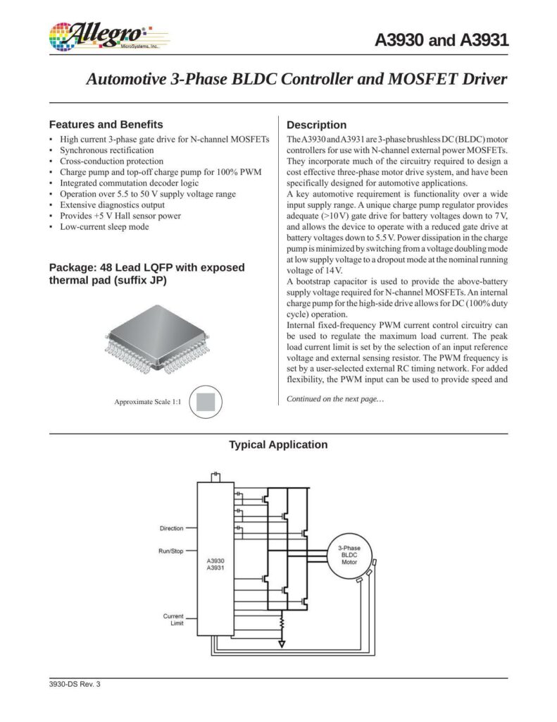 allegro-a3930-and-a3931-automotive-3-phase-bldc-controller-and-mosfet-driver-datasheet.pdf