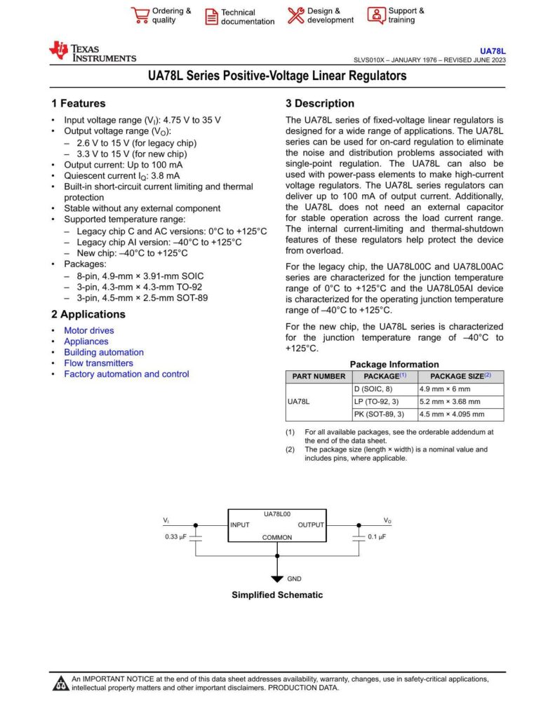 uaz8l-series-positive-voltage-linear-regulators-datasheet.pdf