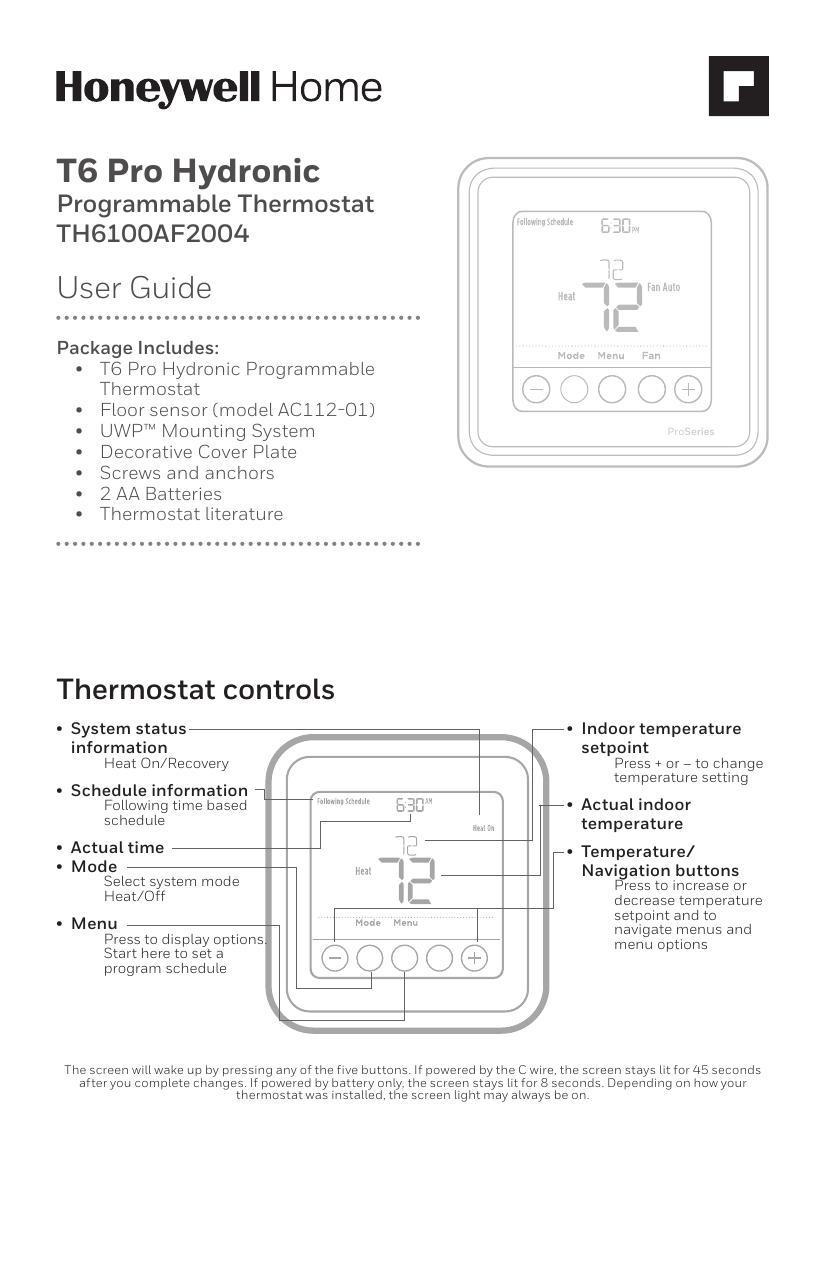 honeywell-home-t6-pro-hydronic-programmable-thermostat-th6100af2004-user-guide.pdf