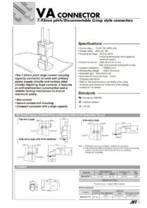 792mm-va-connector-datasheet---jst-disconnectable-crimp-style-connectors.pdf