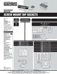 samtec-ic-series-screw-mount-dip-sockets-datasheet.pdf