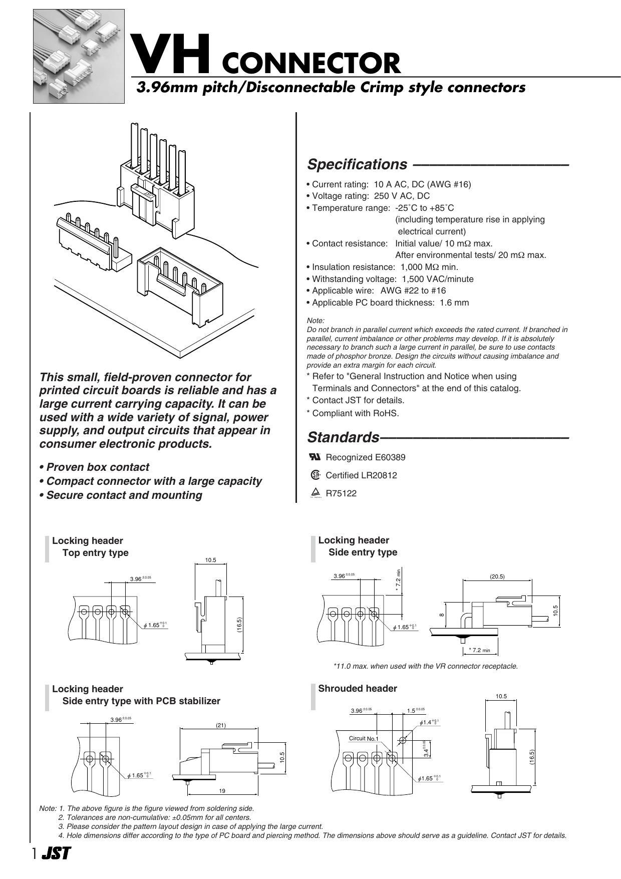 vh-connector-396mm-crimp-style-connectors-datasheet.pdf