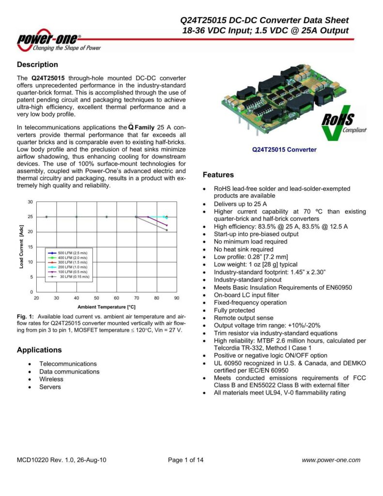 q24t25015-dc-dc-converter-datasheet---high-efficiency-and-reliability.pdf