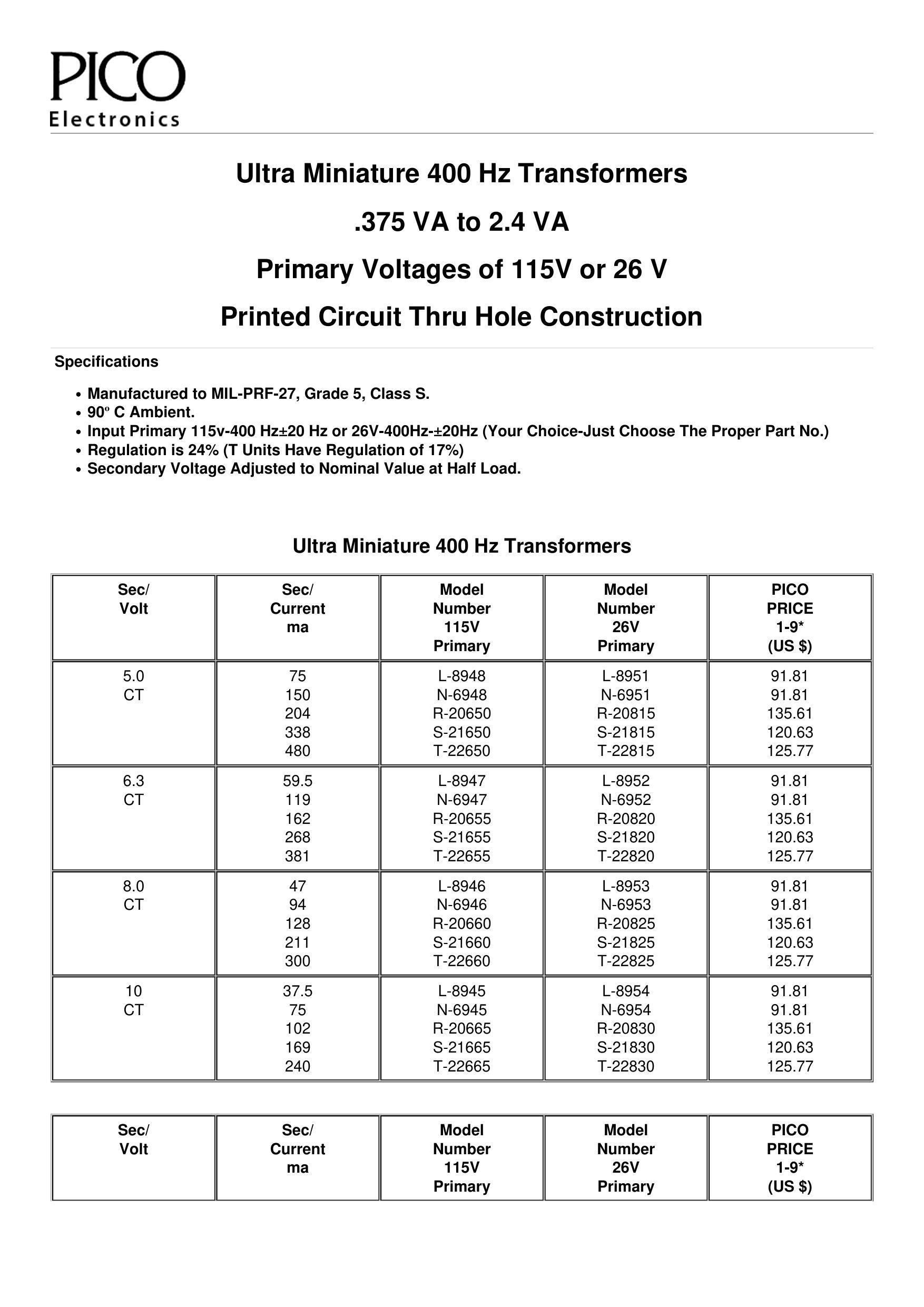 ultra-miniature-400-hz-transformers---pico-electronics.pdf