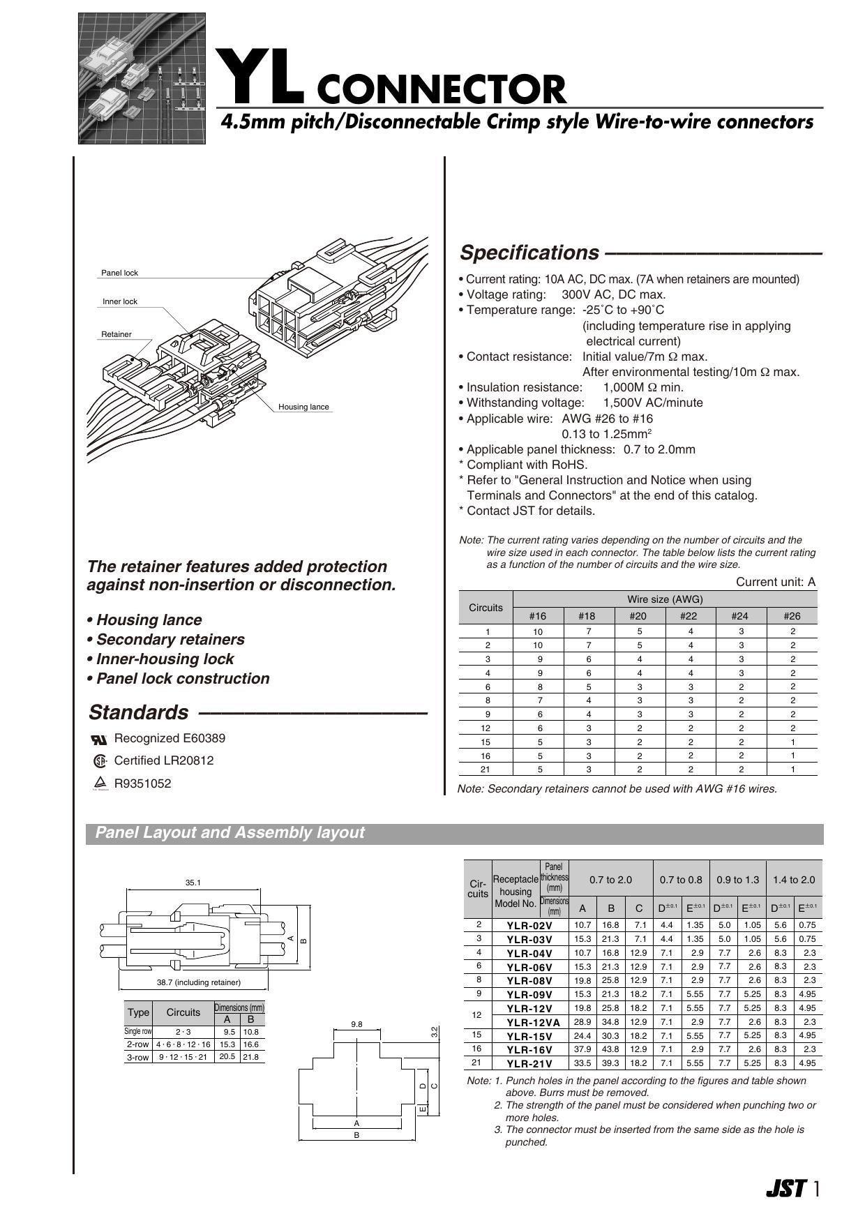 ylconnector-45mm-pitch-crimp-style-wire-to-wire-connectors-datasheet.pdf