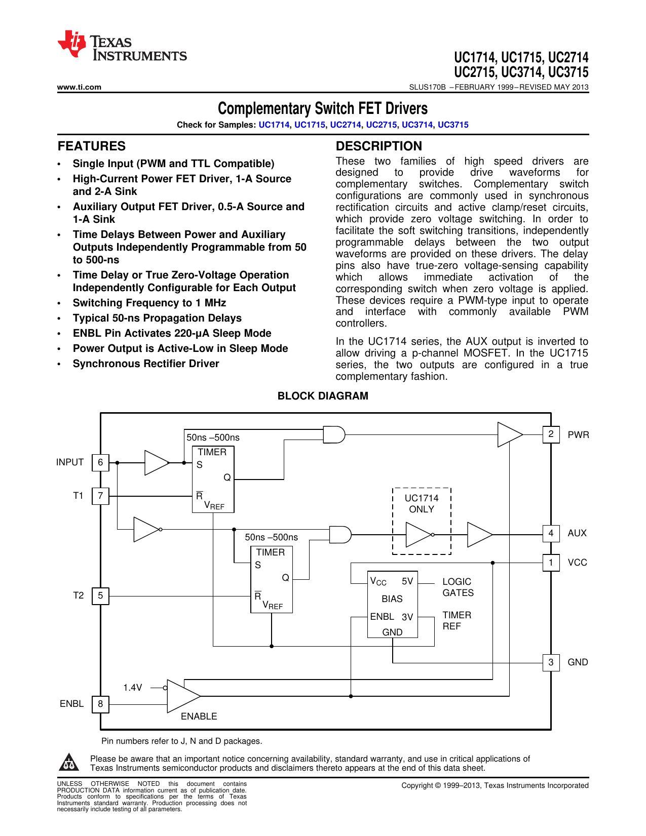 texas-instruments-ucx714ucx715-complementary-switch-fet-drivers-datasheet.pdf