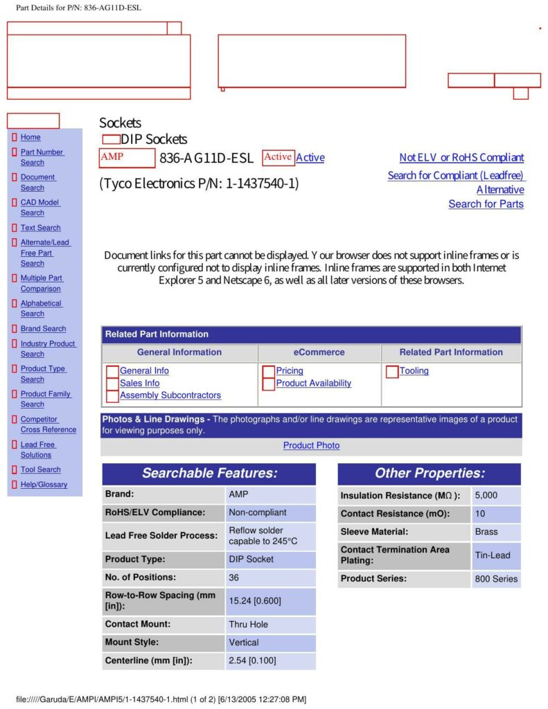 amp-836-ag11d-esl-dip-sockets-datasheet-overview.pdf