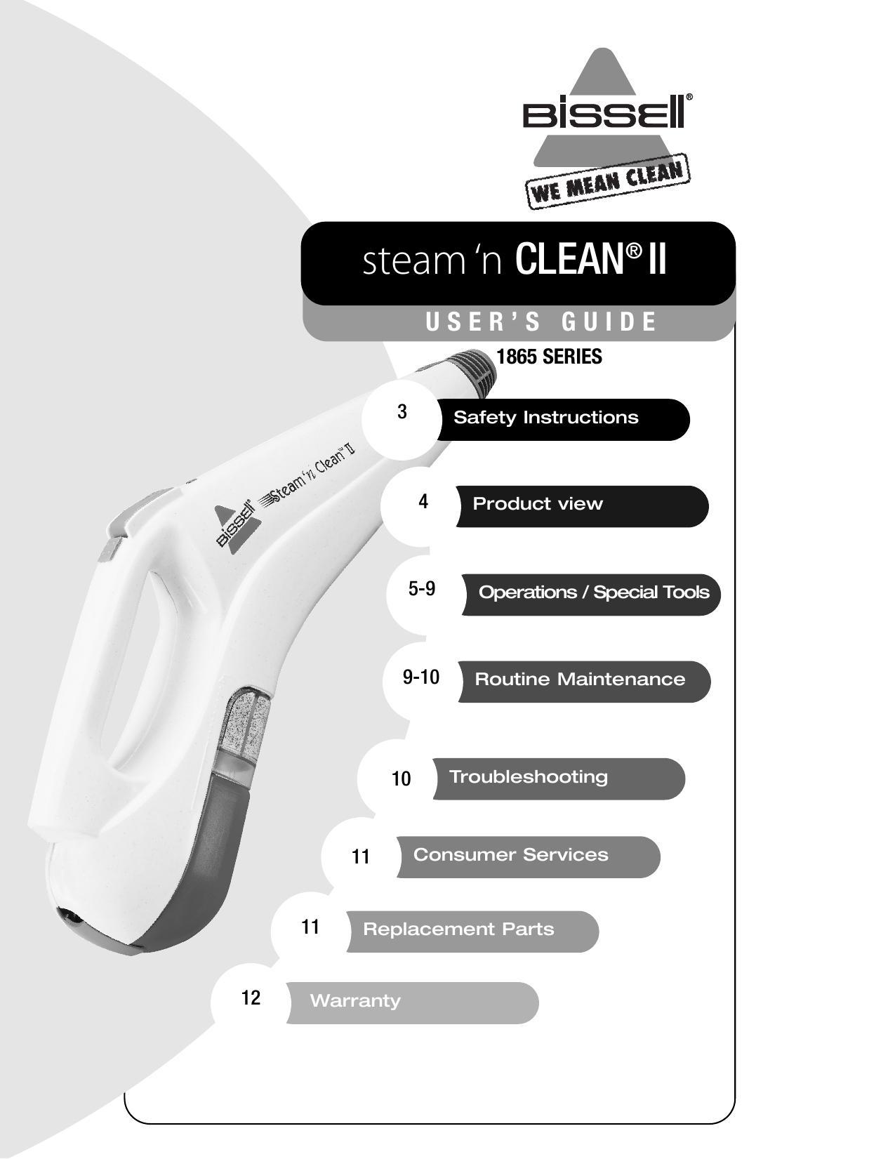 bissell-steam-n-clean-ii-1865-series-users-guide.pdf