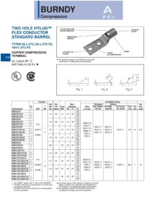 burndy-compression-two-hole-hylug-flex-conductor-standard-barrel-datasheet.pdf