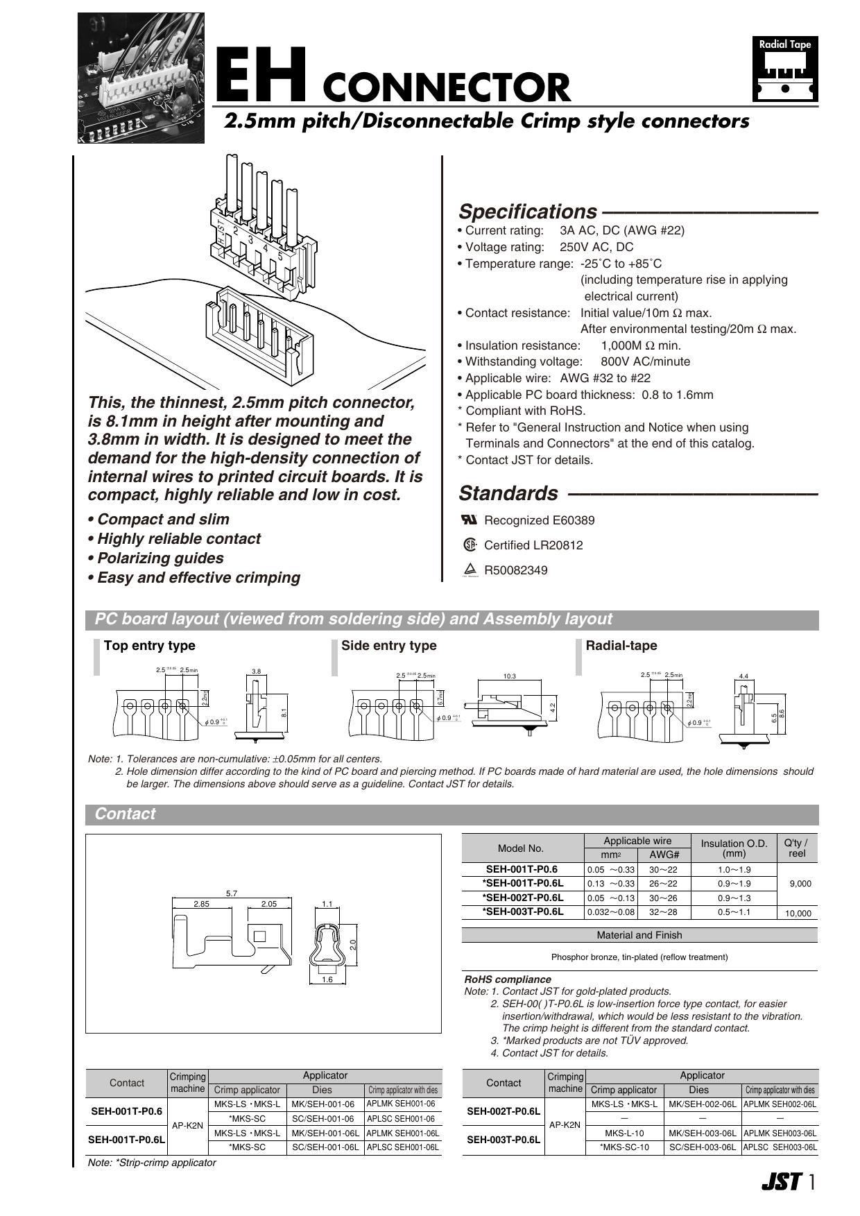 eh-connector-25mm-pitch-disconnectable-crimp-style-connectors-datasheet.pdf