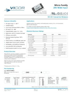 vicor-micro-family-28v-wide-input-dc-dc-converter-module-datasheet.pdf
