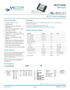 24v-mini-family-dc-dc-converter-module-datasheet.pdf