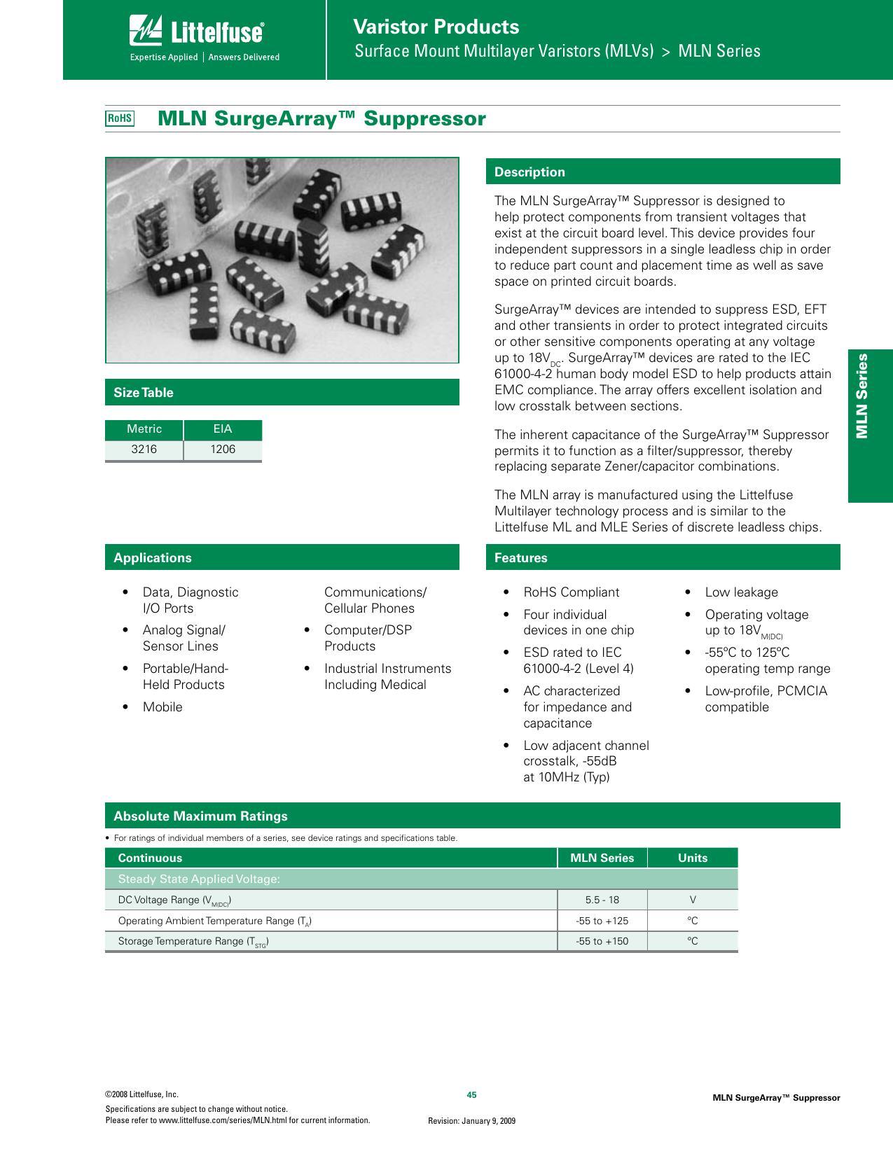 mln-surgearraytm-suppressor-datasheet.pdf