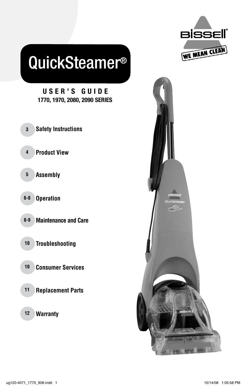 bissell-quicksteamer-users-guide-for-the-1770-1970-2080-2090-series.pdf