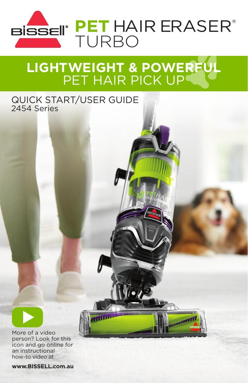 bissell-pet-hair-eraser-turbo-upright-vacuum-quick-startuser-guide-model-2454-series.pdf