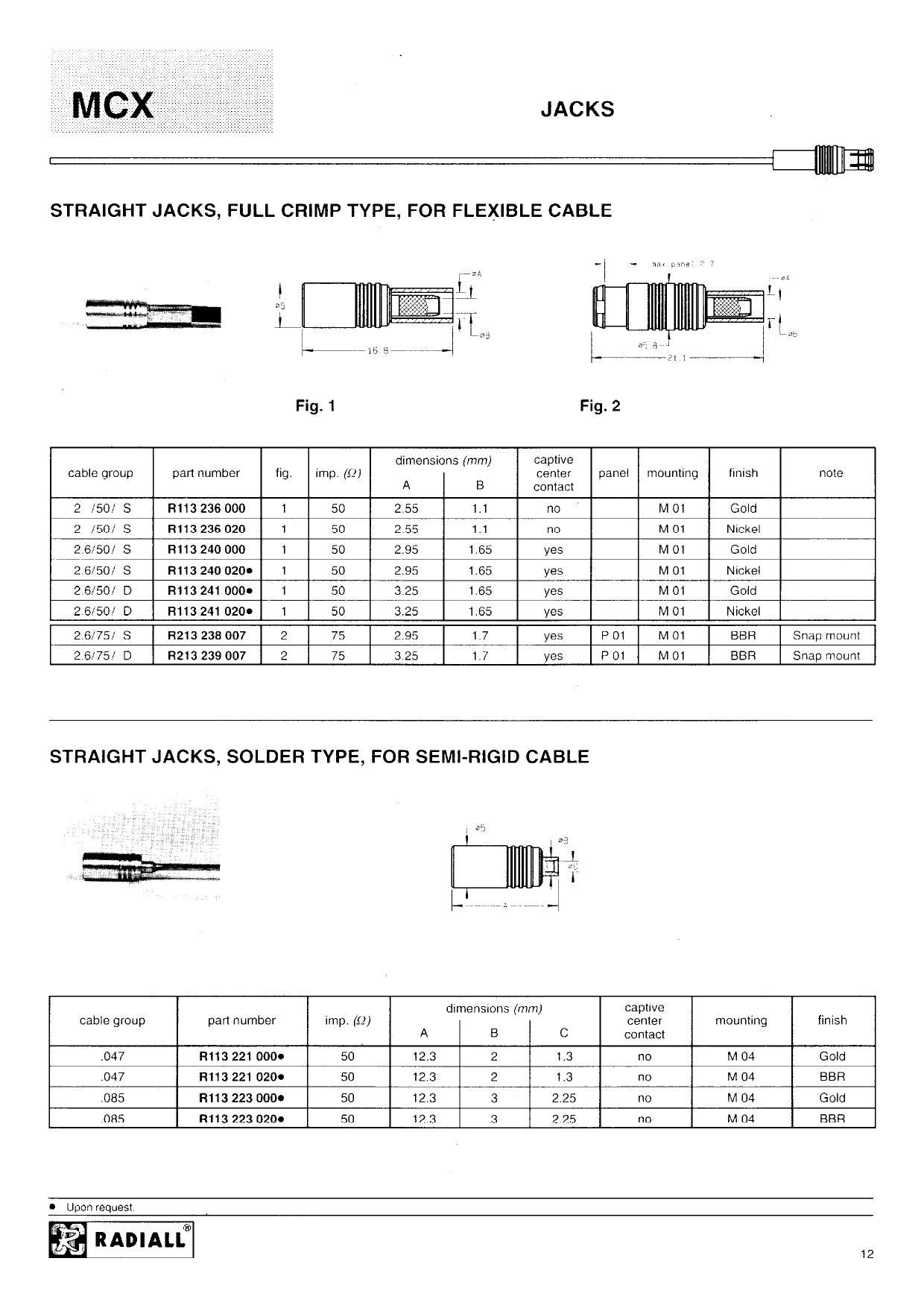 radiall-mcx-jacks-datasheet-straight-jacks-for-flexible-semi-rigid-cables.pdf