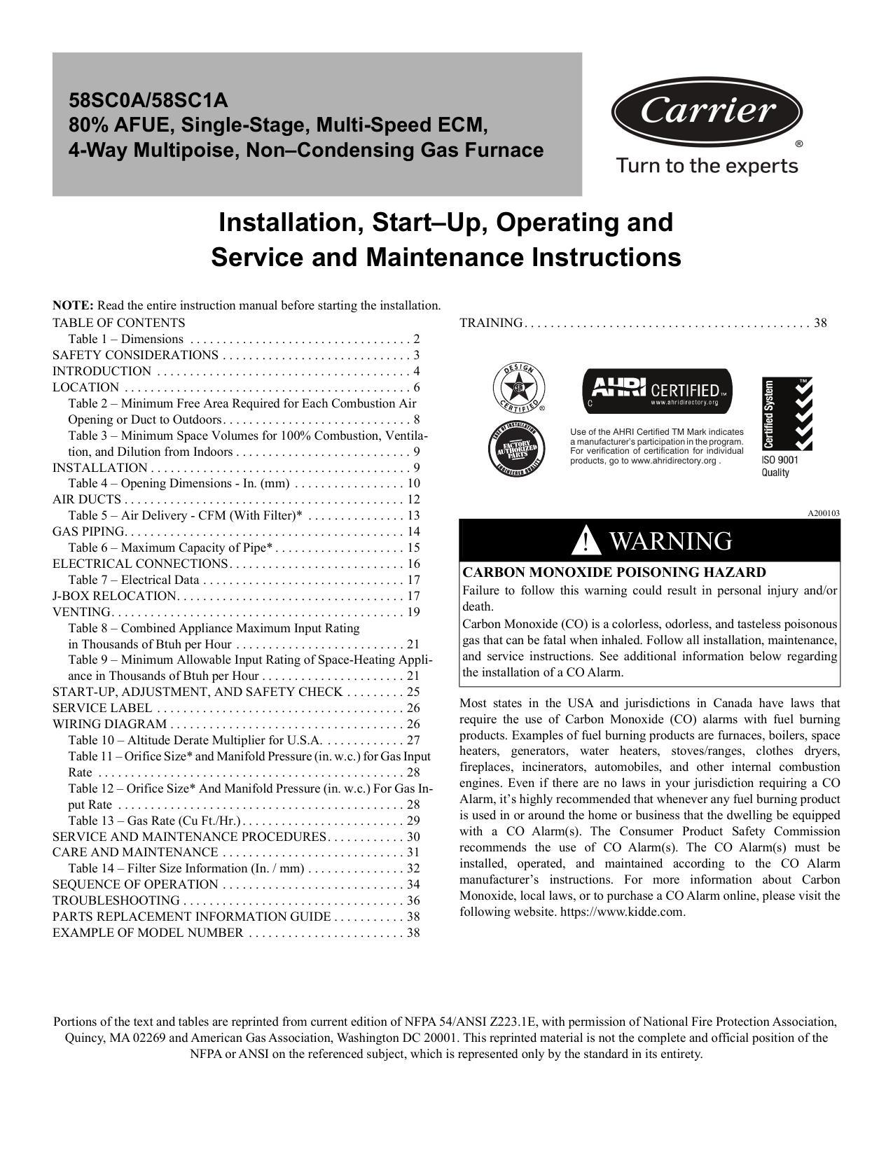 carrier-58scoais8sc1a-gas-furnace-installation-start-up-operating-service-and-maintenance-instructions.pdf