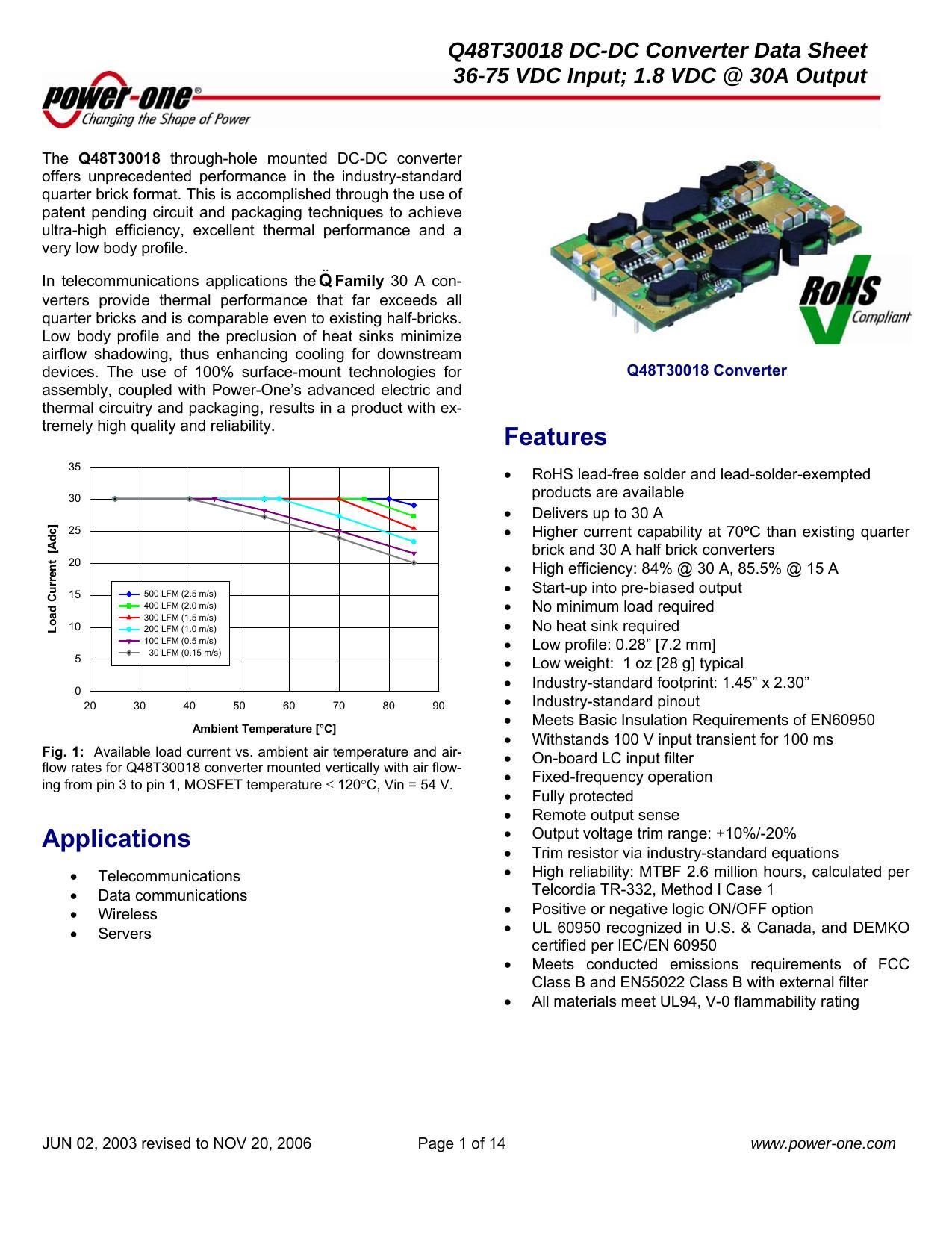 q48t30018-dc-dc-converter-data-sheet-overview.pdf