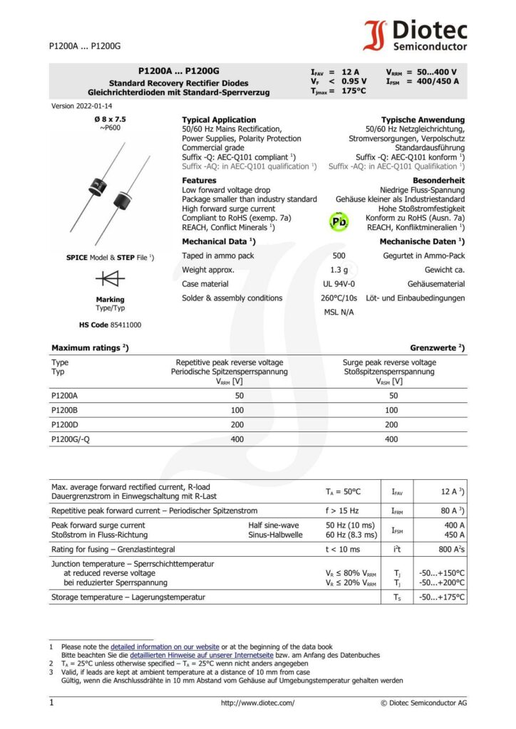 p1z00ap1z00g-standard-recovery-rectifier-diodes-by-diotec-semiconductor.pdf