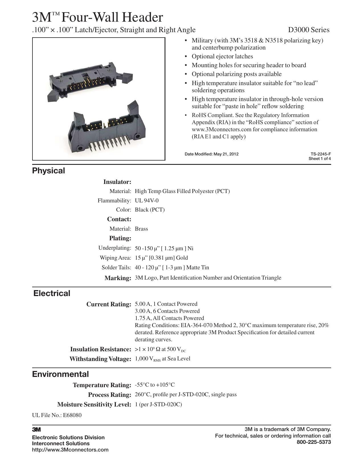 3m-four-wall-header-d3000-series-datasheet.pdf