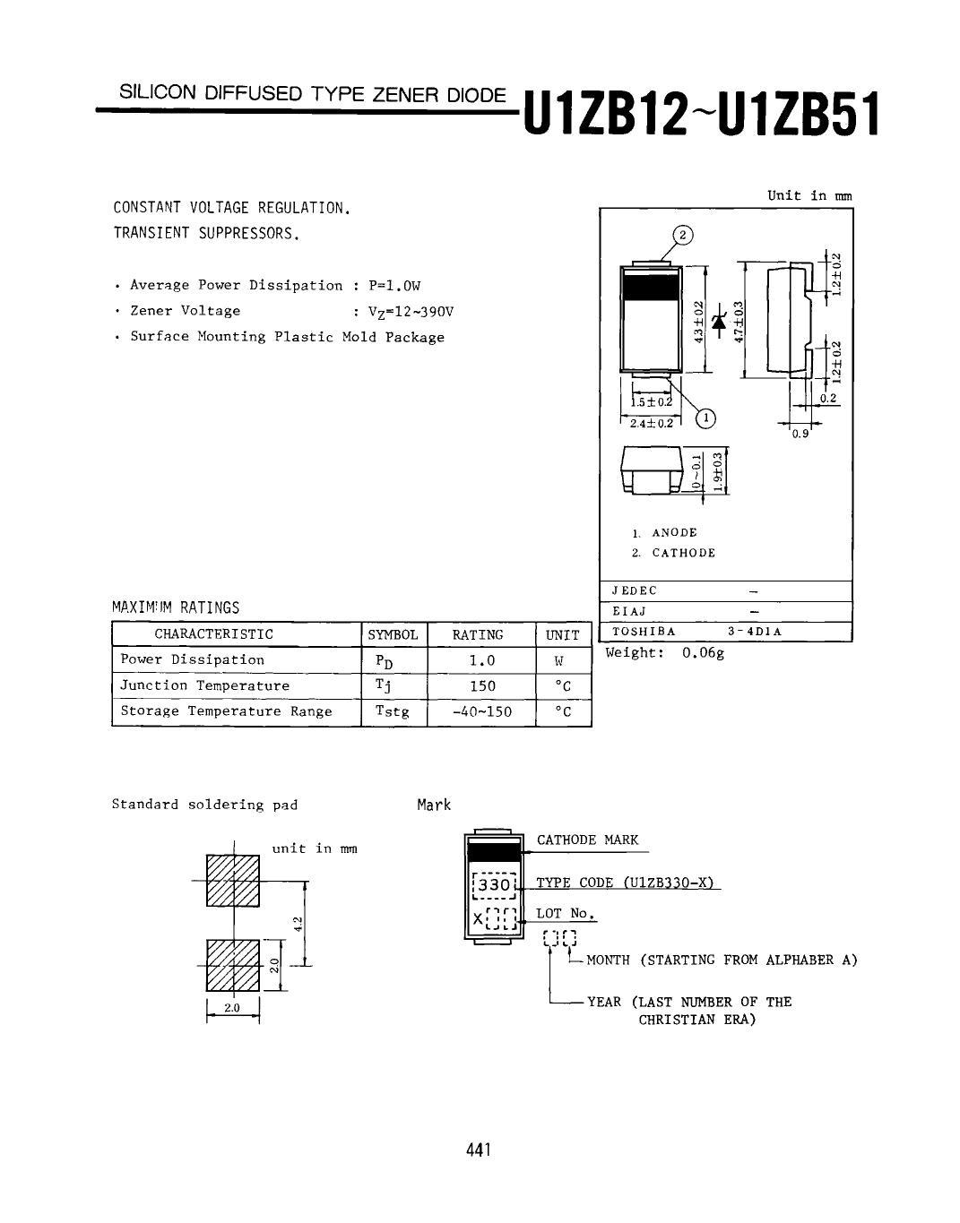 silicon-diffused-type-zener-diode-u1zb12-u1zb5i.pdf