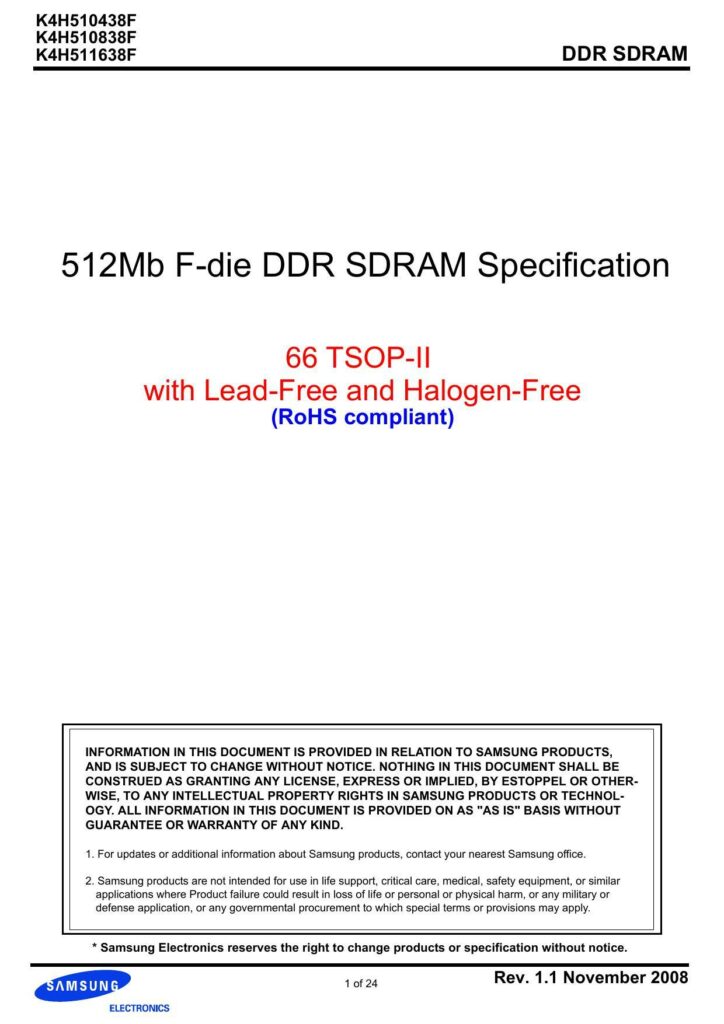 512mb-f-die-ddr-sdram-specification-by-samsung-electronics.pdf