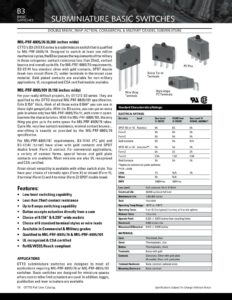 otto-b3-series-subminiature-basic-switches-datasheet.pdf