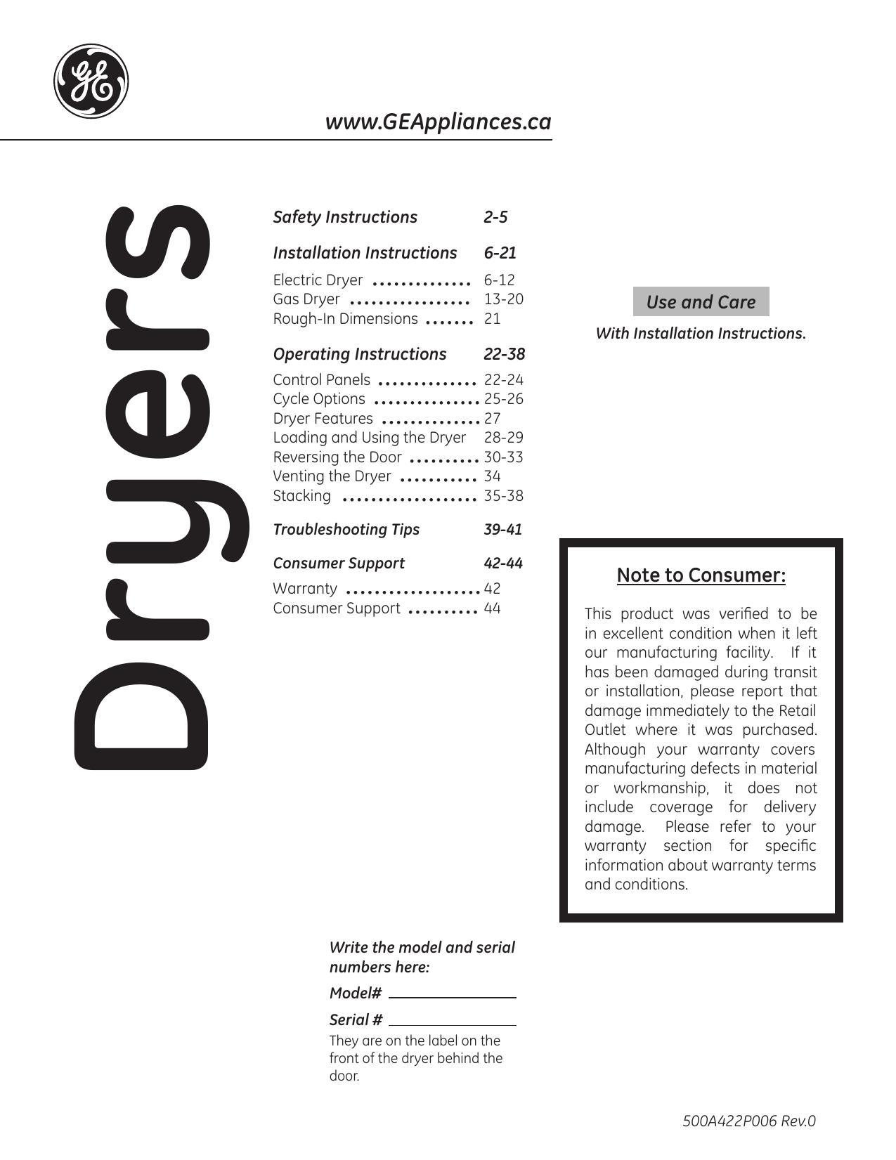 ge-500a422p006-dryer-user-manual-with-installation-instructions.pdf