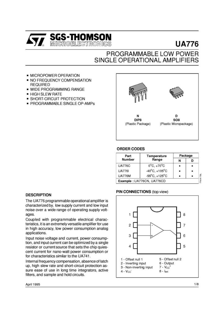 sgs-thomson-microelectronics-ua776-programmable-low-power-single-operational-amplifiers.pdf