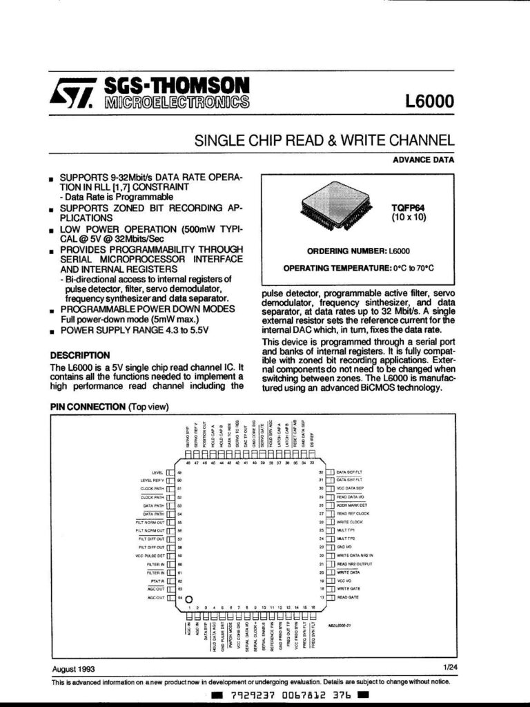 sgs-thomson-l6000-single-chip-read-write-channel-for-9-32mbits-data-rate.pdf