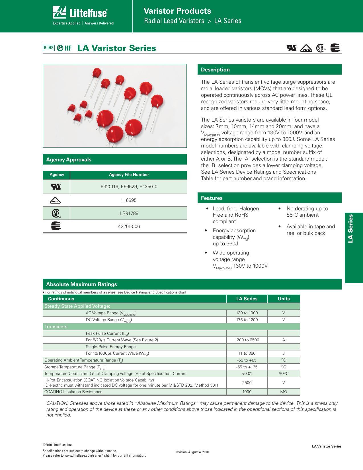 la-series-radial-lead-varistors.pdf