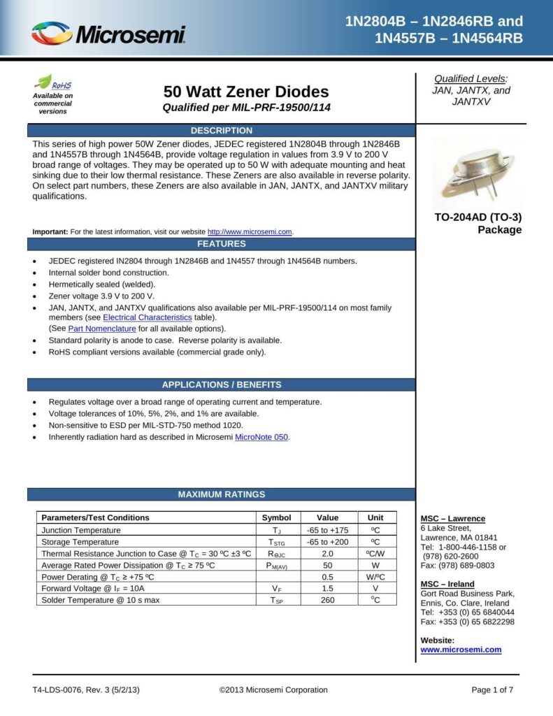 50-watt-zener-diodes-qualified-per-mil-prf-19500114.pdf