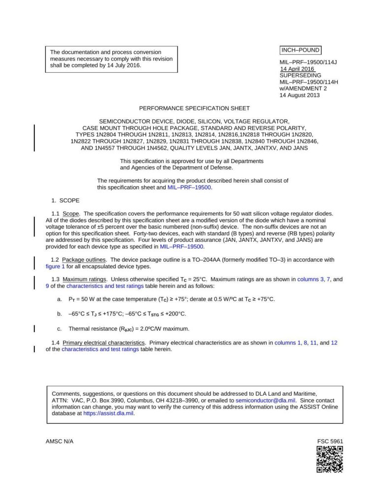 mil-prf19500114j-semiconductor-device-diode-silicon-voltage-regulator-quality-levels-jan-jantx-jantxv-and-jans.pdf