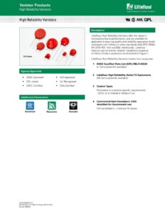 high-reliability-varistors---littelfuse-datasheet.pdf