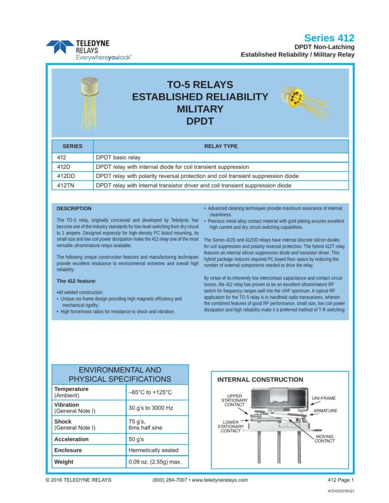 series-412-dpdt-non-latching-established-reliability-military-relay-datasheet.pdf