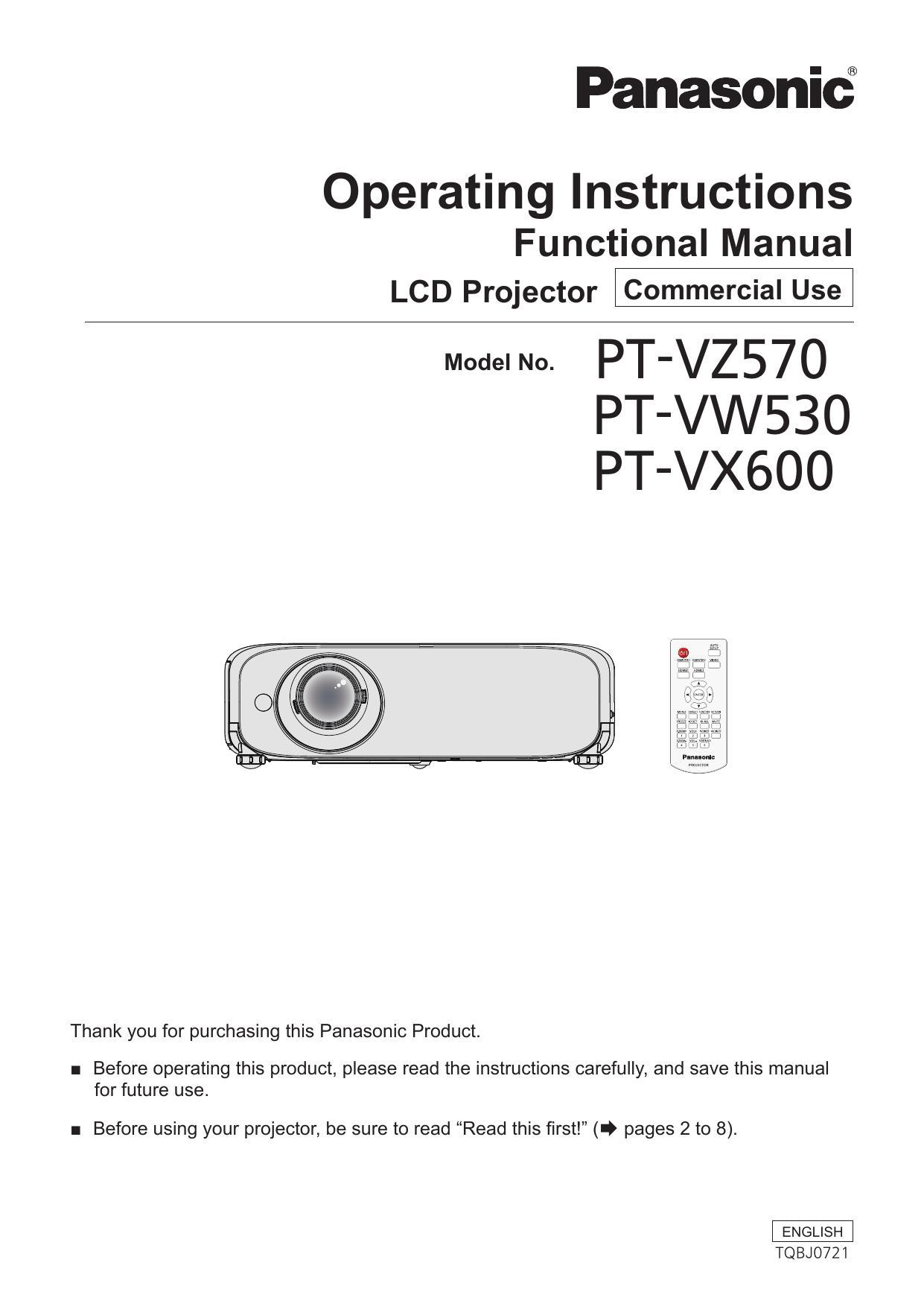 operating-instructions-functional-manual-lcd-projector-commercial-use-model-no-pt-vz57o-pt-vw530-pt-vx600.pdf