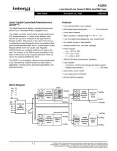 x9258-low-noise-low-power-2-wire-bus-256-taps-quad-digital-controlled-potentiometers-xdcp.pdf