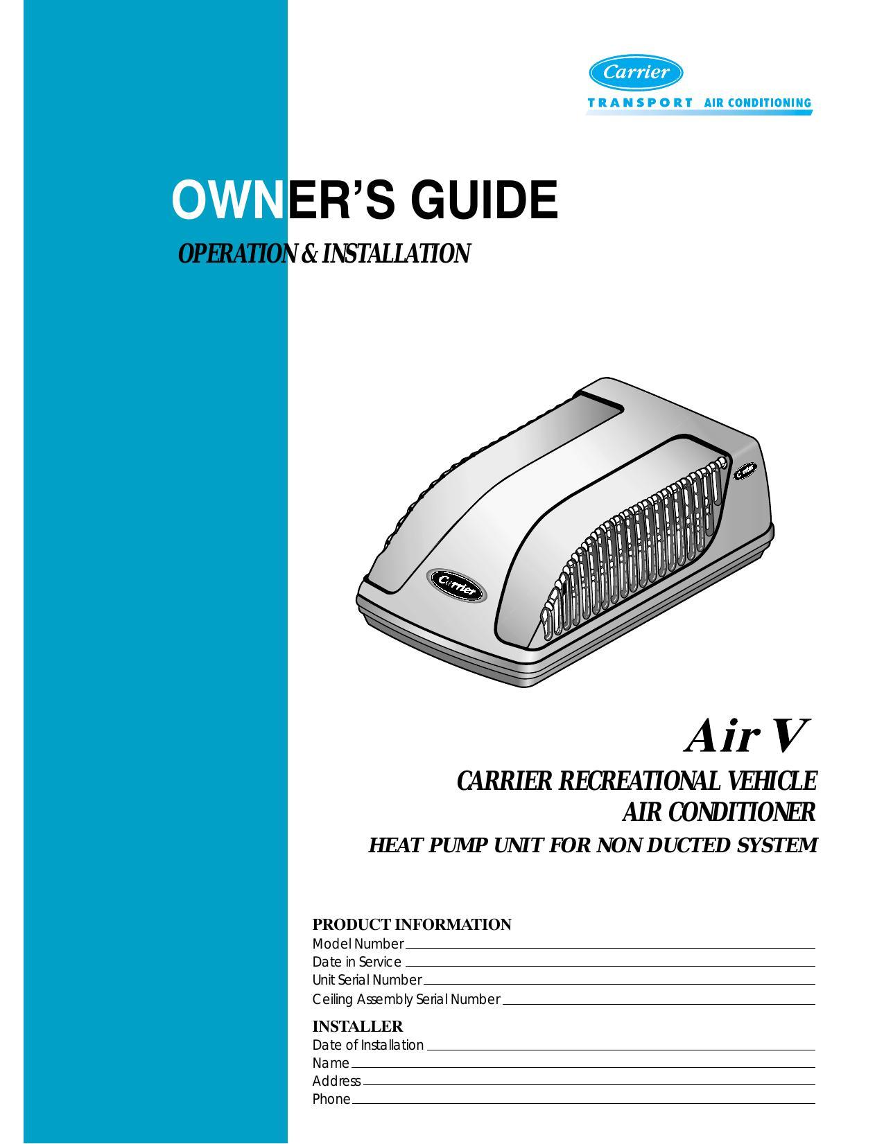 carrier-transport-air-conditioning-owners-guide-operation-installation-for-air-v-recreational-vehicle-air-conditioner-heat-pump.pdf