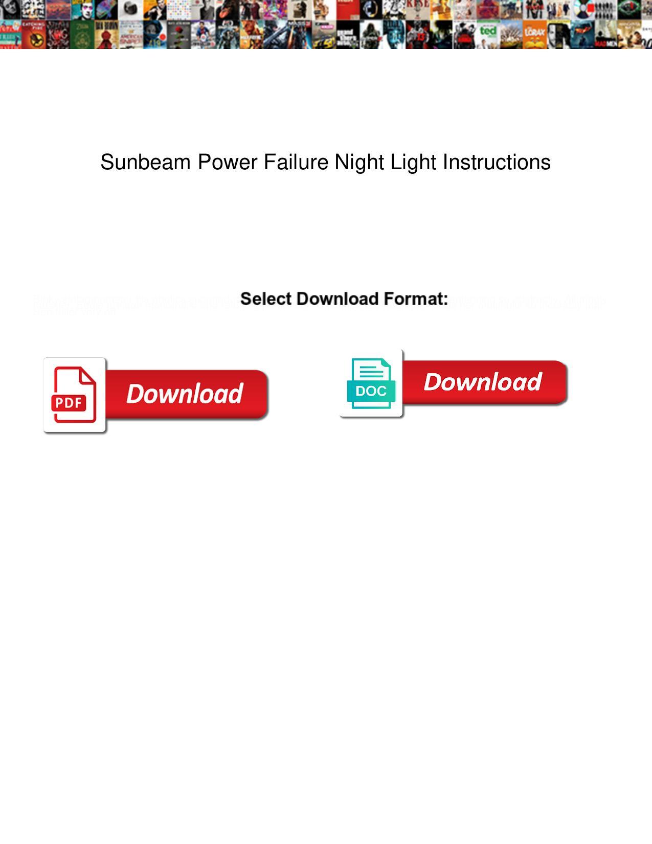 sunbeam-power-failure-night-light-instructions.pdf