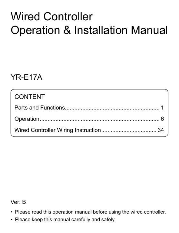 wired-controller-operation-installation-manual-for-yr-e17a.pdf