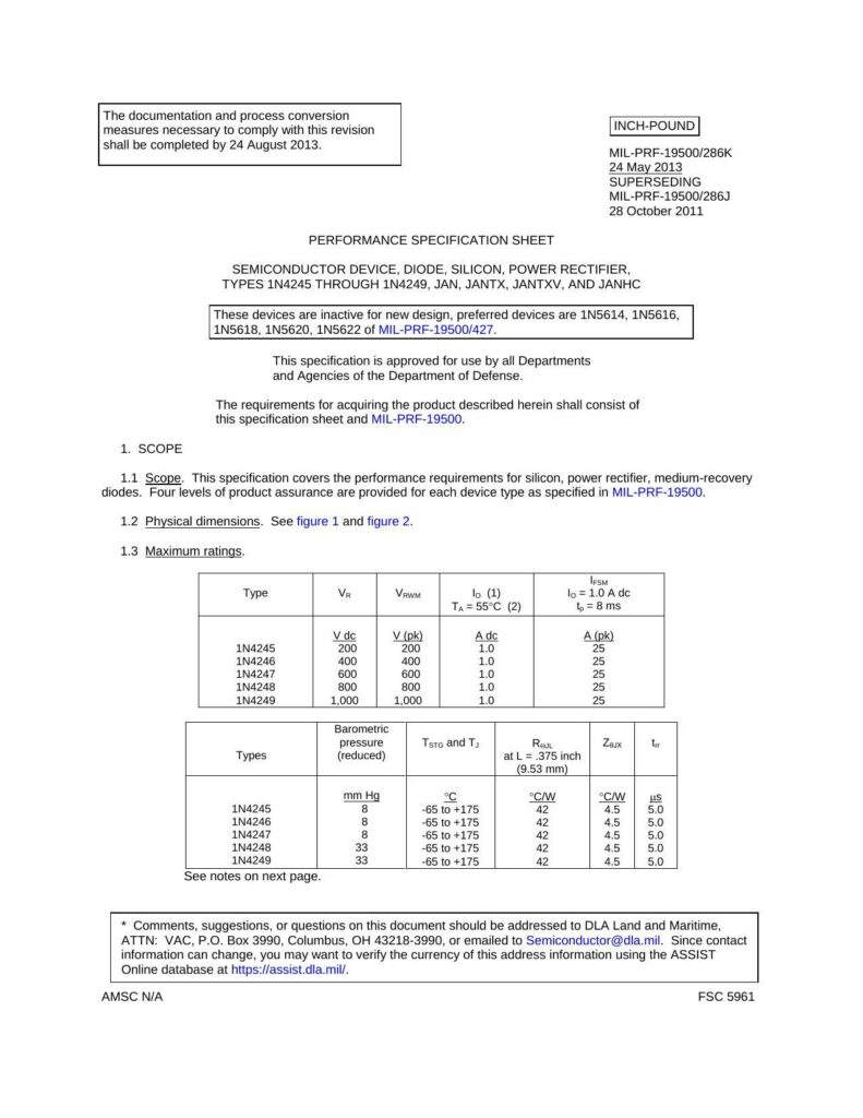 performance-specification-sheet-semiconductor-device-diode-silicon-power-rectifier-types-1n4245-through-1n4249-jan-jantx-jantxv-and-janhc.pdf