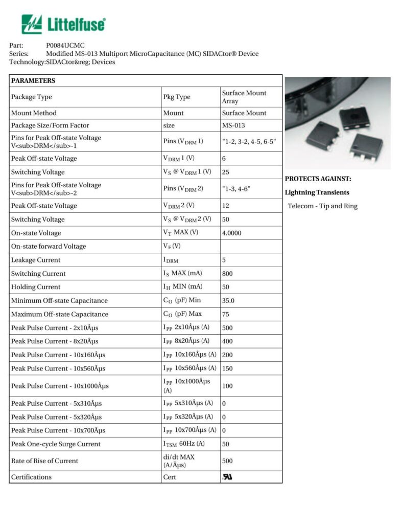 littelfuse-poo84ucmc-series-modified-ms-013-multiport-microcapacitance-mc-sidactor-device-technology-sidactor-devices.pdf