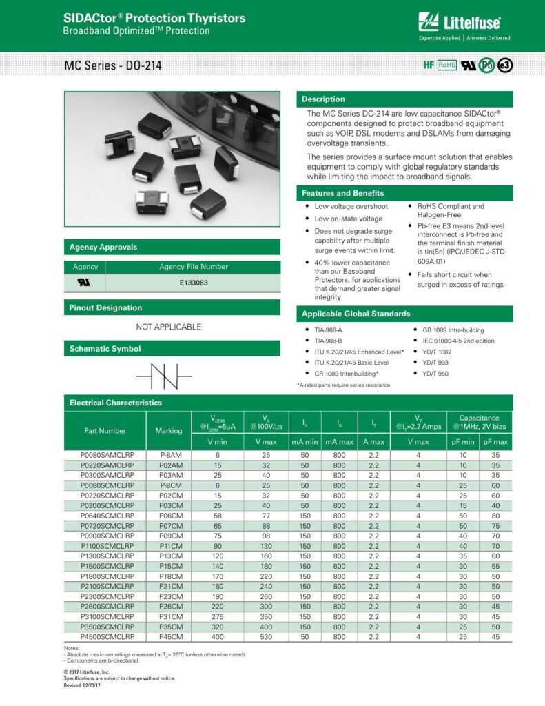 sidactor-protection-thyristors-broadband-optimizedtm-protection---mc-series-do-214.pdf