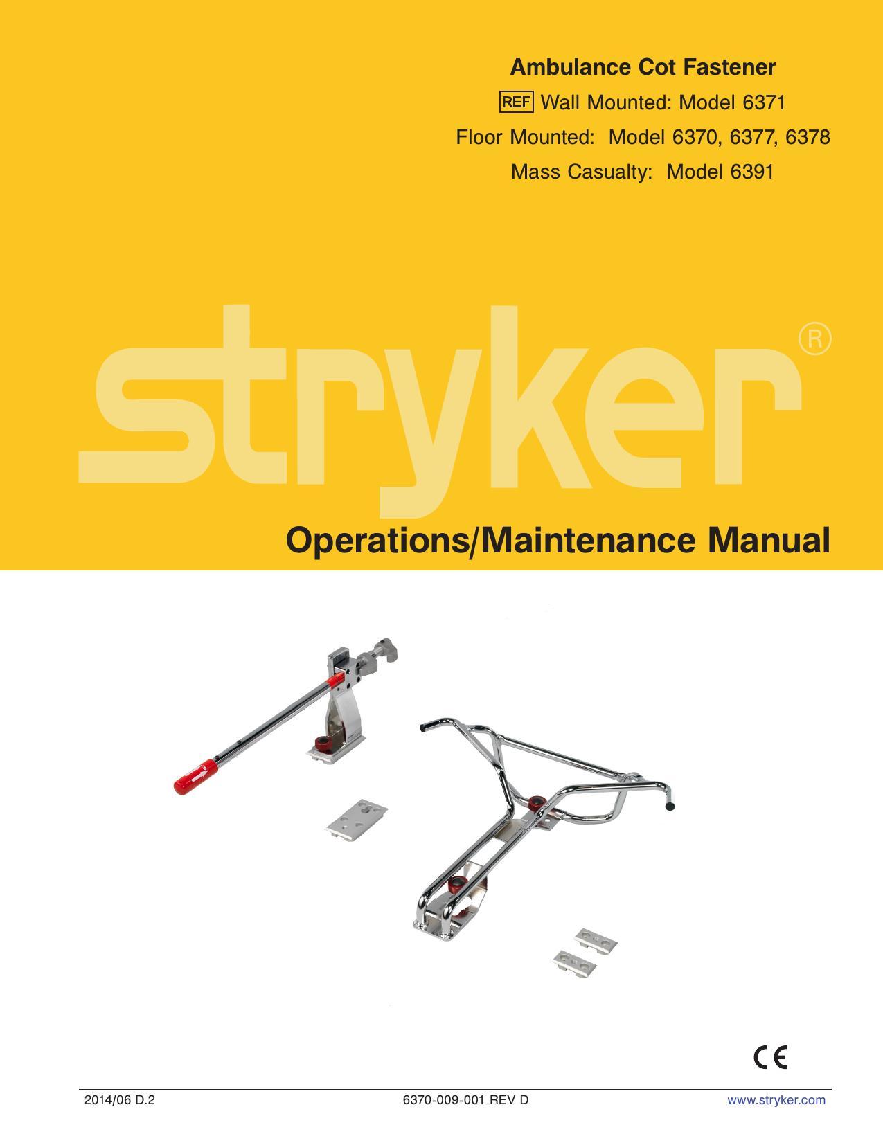 stryker-operations-maintenance-manual-for-ambulance-cot-fasteners-models-6370-6371-6377-6378-6391.pdf