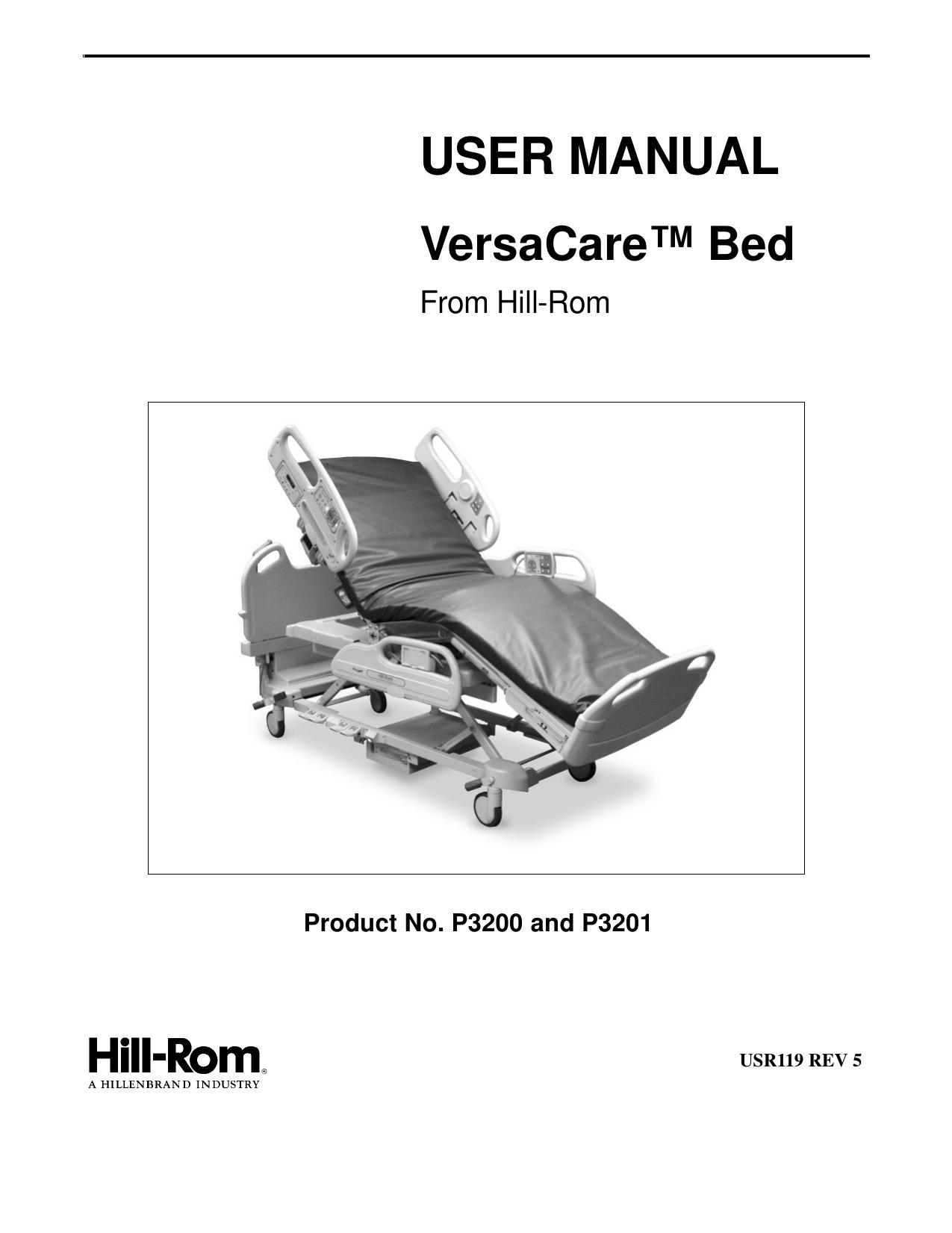 versacare-tm-bed-user-manual-product-no-p3200-and-p3201.pdf