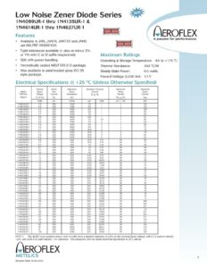 low-noise-zener-diode-series-1n4o99ur-1-thru-1n413sur-1-1n4614ur-1-thru-1n4627ur-1.pdf