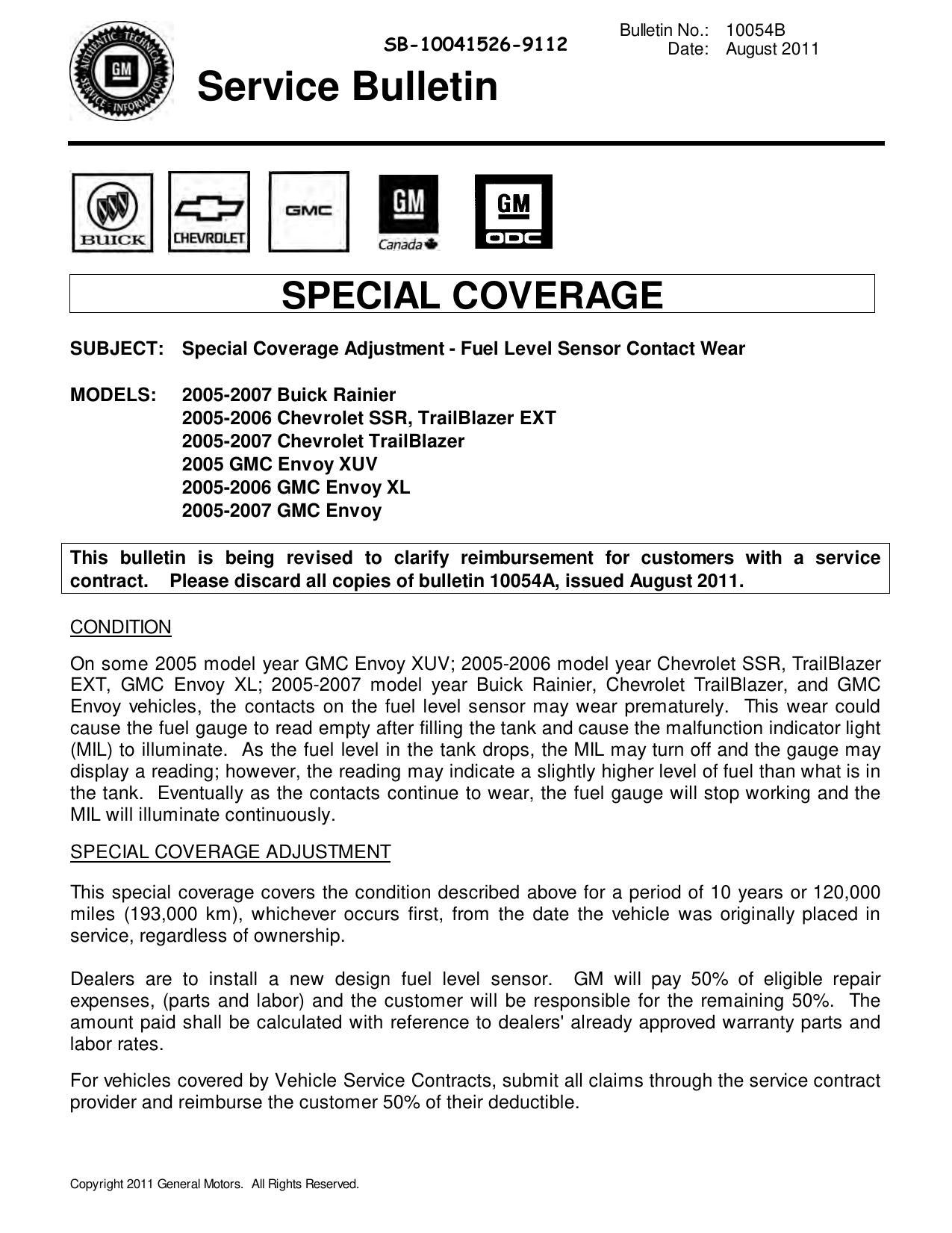 2005-2007-buick-rainier-chevrolet-ssr-trailblazer-ext-gmc-envoy-xuv-gmc-envoy-xl-chevrolet-trailblazer-and-gmc-envoy-service-bulletin-special-coverage-adjustment-fuel-level-sensor-contact-wear.pdf